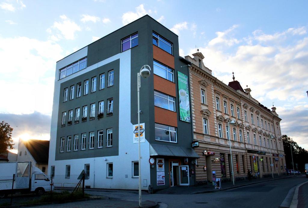 Hotel Slavia 타보르 외부 사진
